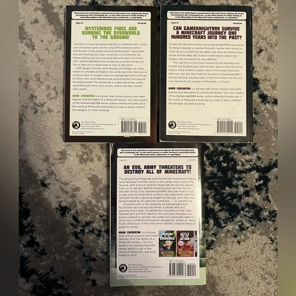 Minecrafter’s Adventure for kids, Set of Three Unofficial Novels - Picture 2 of 5